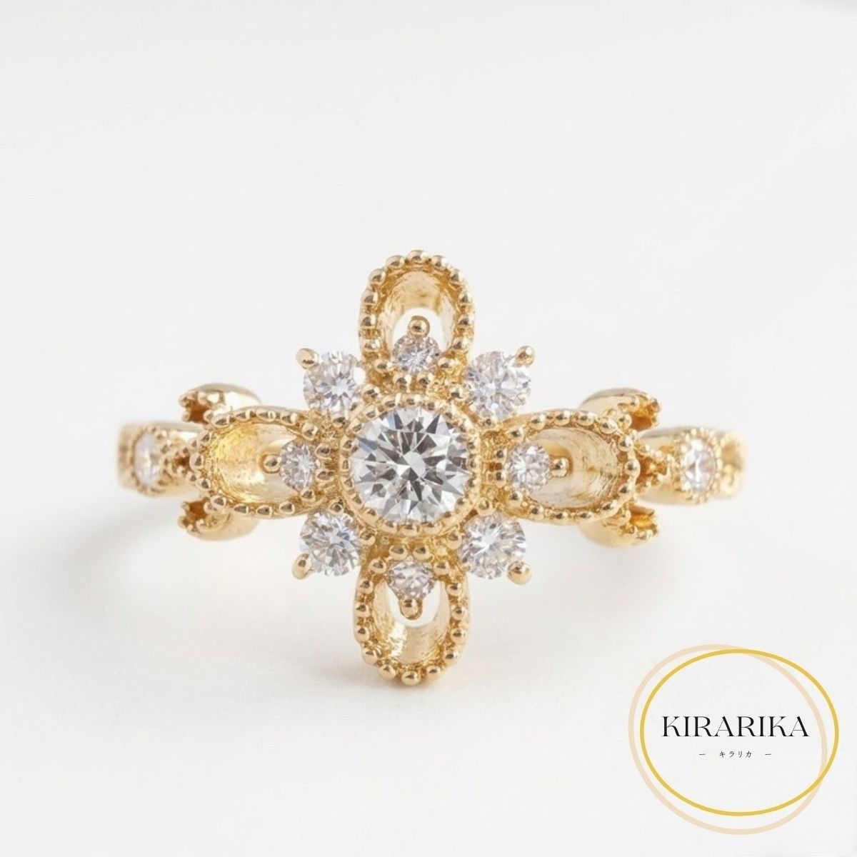 K18 ダイヤモンド0.25ct リング|KIRARIKA