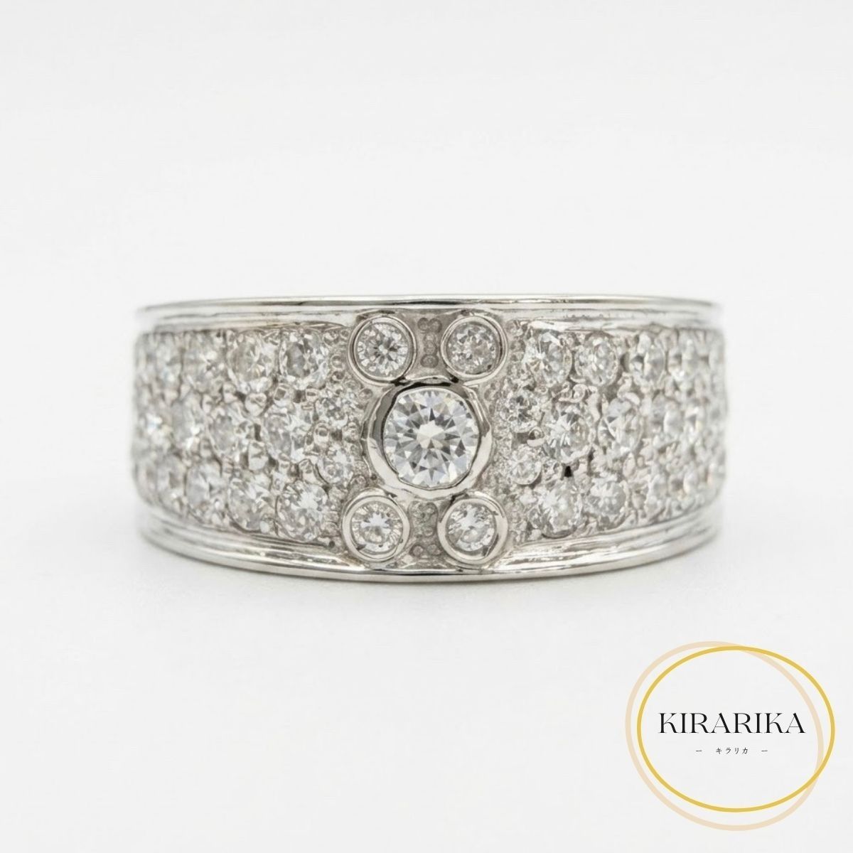 Pt900 ダイヤモンド0.89ct リング|KIRARIKA