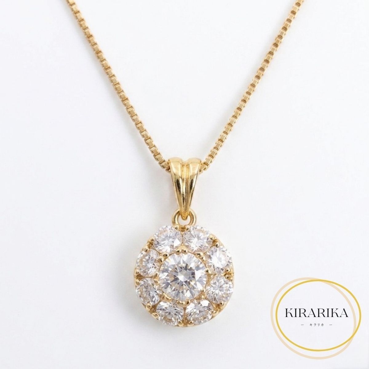 K18 ダイヤモンド 0.50ct ネックレス｜KIRARIKA