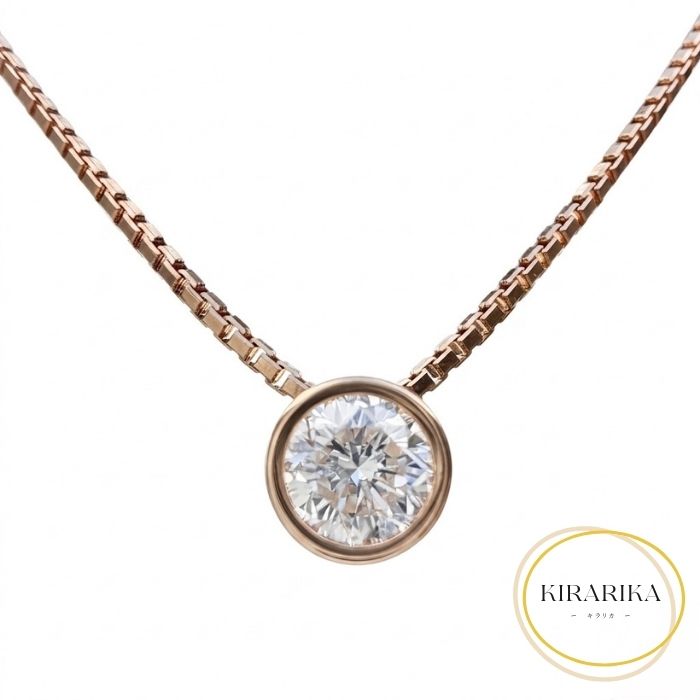 K18 ダイヤモンド0.26ct ネックレス｜KIRARIKA