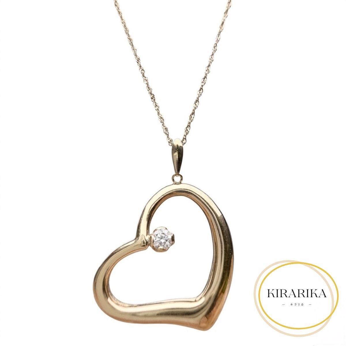 K18 ダイヤモンド0.12ct ネックレス｜KIRARIKA