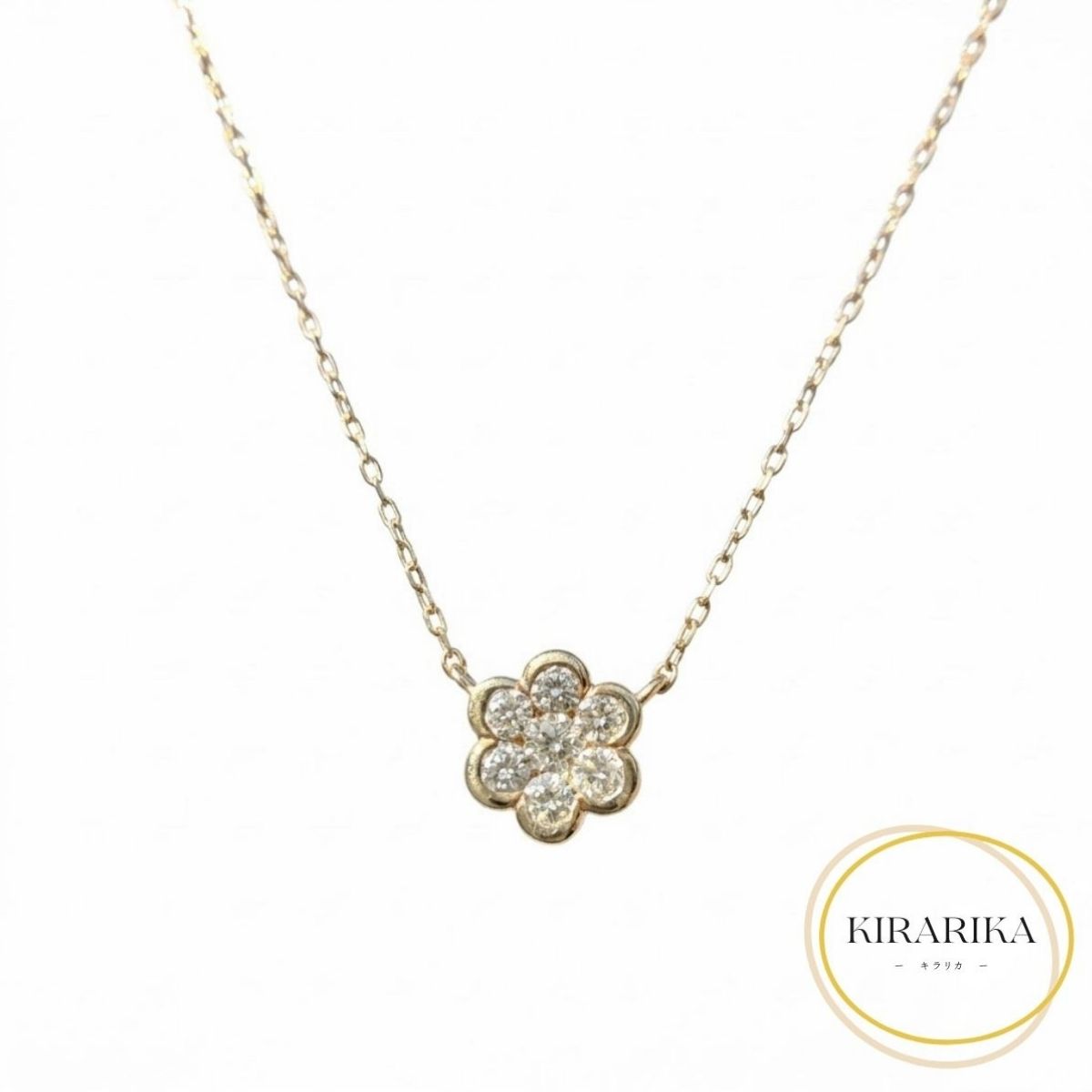K18 ダイヤモンド0.30ct ネックレス|KIRARIKA