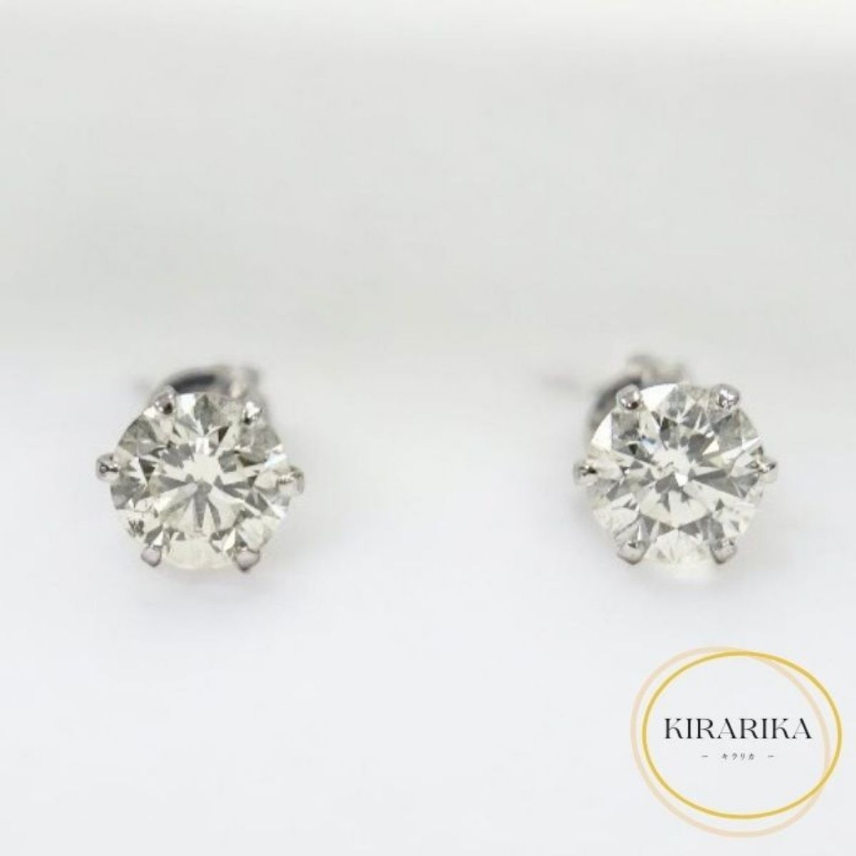 Pt900 ダイヤモンド 0.26ct 0.26ct ピアス