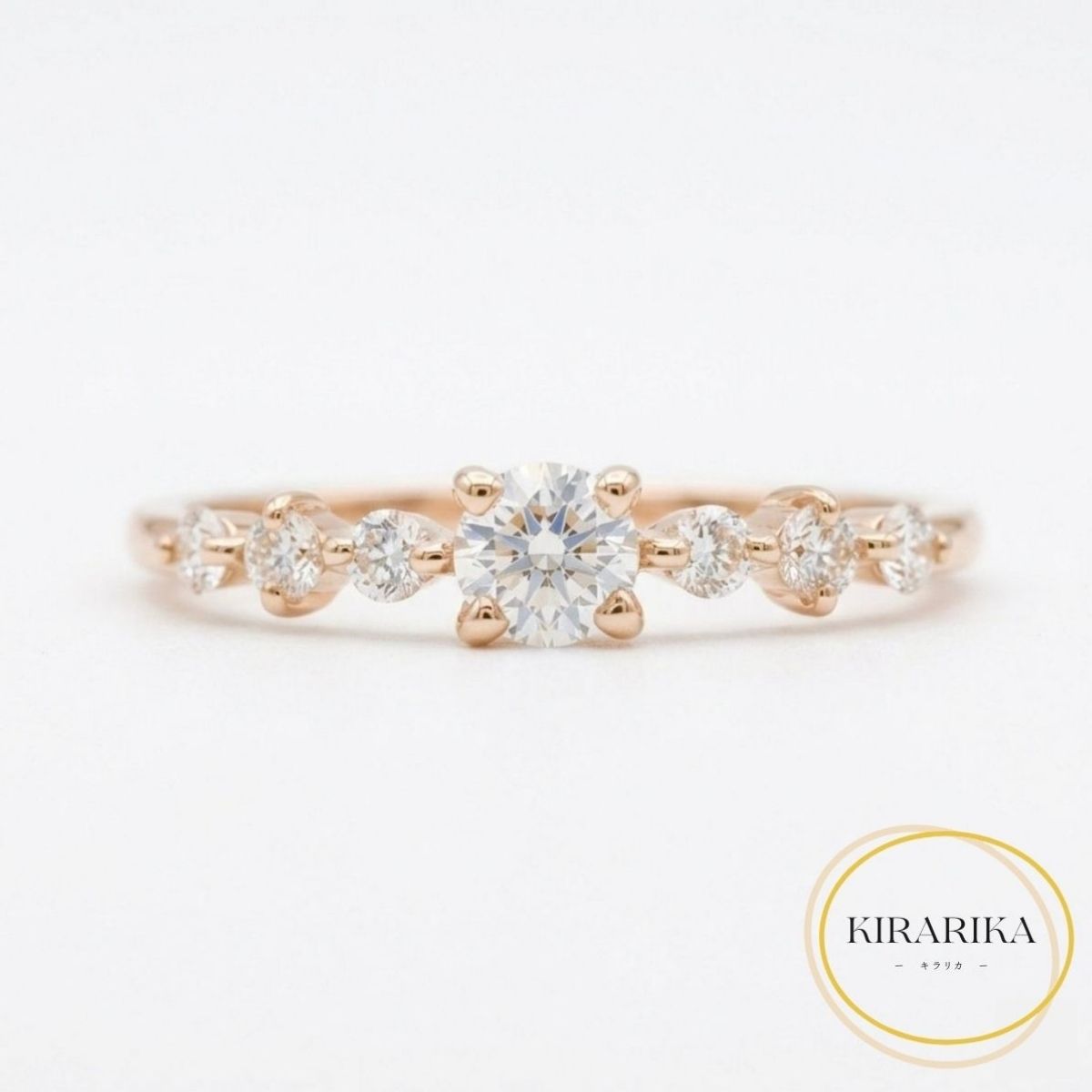 K18 ダイヤモンド 0.17ct リング