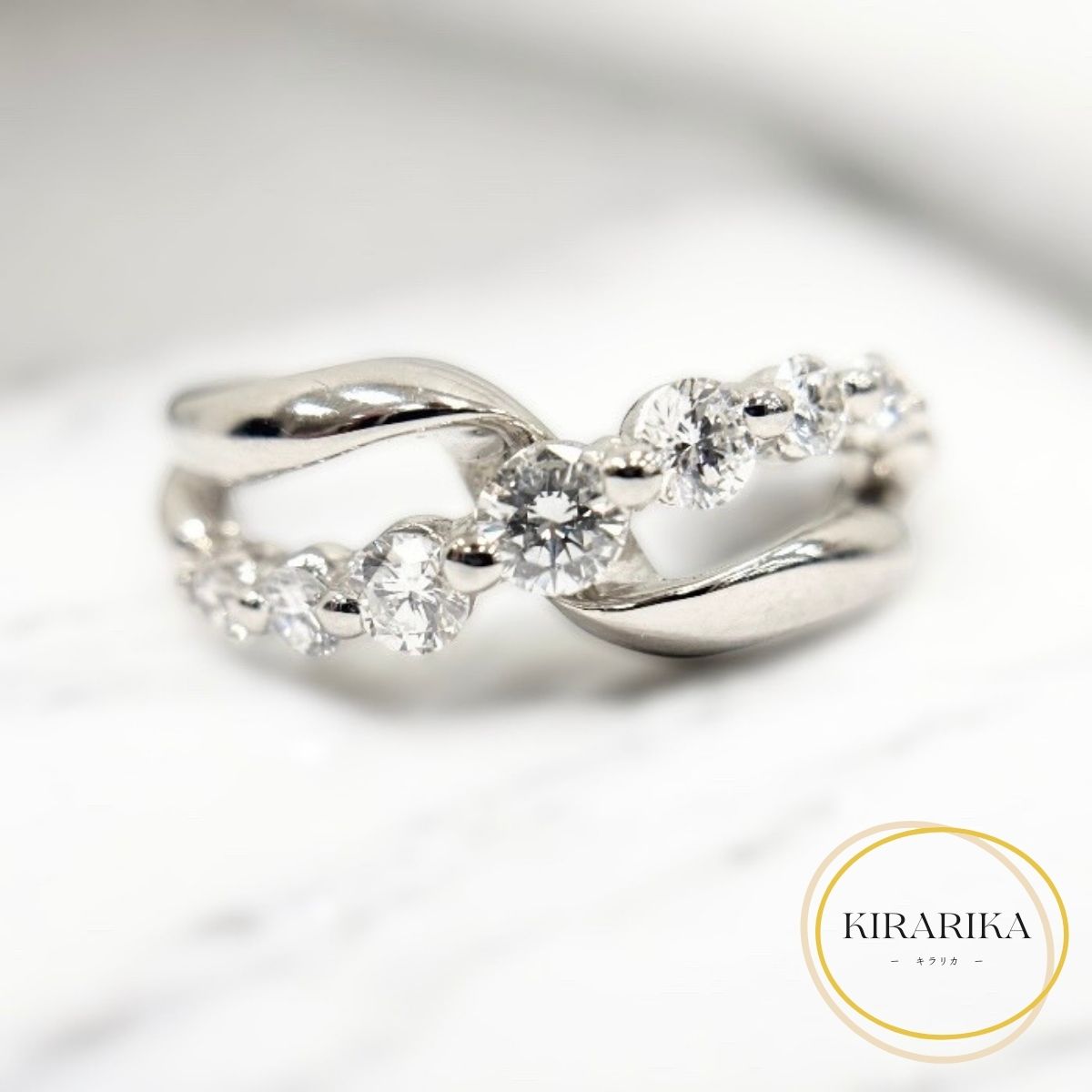Pt900 ダイヤモンド0.50ct リング|KIRARIKA