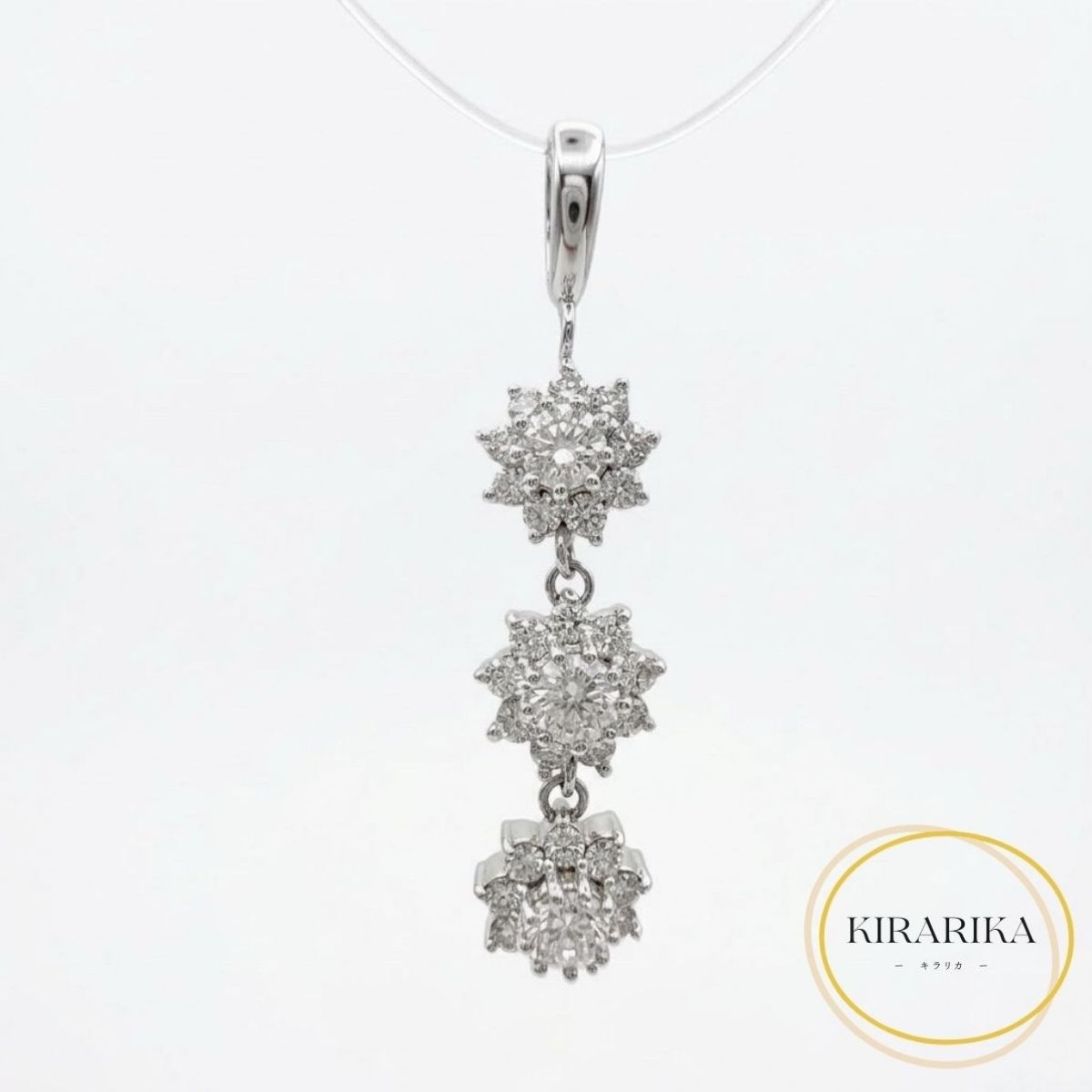 K18 ダイヤモンド計1.488ct トップ