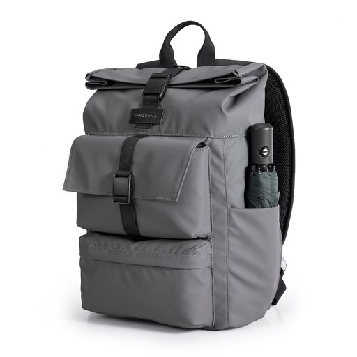 [Kingsons]リュックビジネスリュックメンズ防水15.6インチPCリュック防水ファスナー軽量リックサックメンズ大容量A4収納可通勤バックパック薄型高校生通学出張旅行