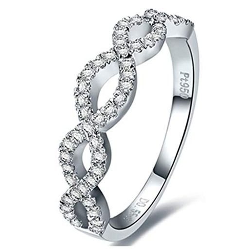 [THREEMAN]スターリングシルバーツイストデザインブランドリングジュエリーNSCDダイヤモンドホワイトゴールドメッキ結婚指輪リング女性
