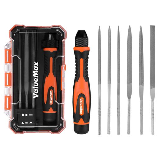 楽天市場】【10%OFF】ValueMax ヤスリセット 7本組(ヤスリ6本 ハンドル