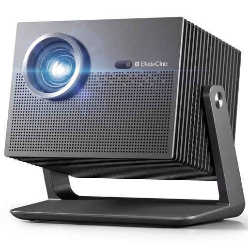 BladecineCube600プロジェクターフルHD1080pNetflix&DolbyAtmos対応600ISOルーメン家庭用小型天井360°回転可能静音200インチ投影スタンド一体全自動台形補正持ち運び可能 30,854円