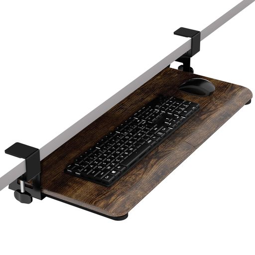 楽天市場】1homefurnit キーボードトレイ デスク 後付け 引き出し 人間