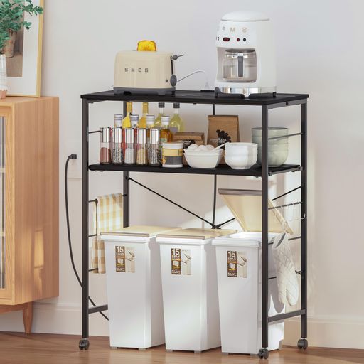 楽天市場】LunarLight 多機能横幅伸縮できるコンセント付きキッチン