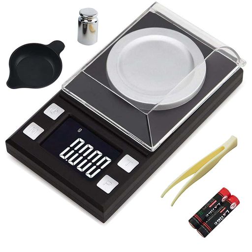 携帯タイプポケットデジタルスケール0.001g-100g精密業務用(プロ用)デジタルスケール電子天秤(100gx0.001g)