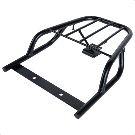 バイクキャリアスーパーカブJA44JA10AA09AA04クロスカブJA45JA60JA10AA60用アップフラットキャリアリアキャリアトップケースキャリアフック付け(ブラック)