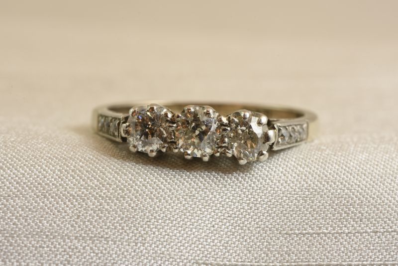グッドウィル アンティーク ジュエリー 18ct ダイヤモンド リング 金 指輪 レディース GoodWill アンティーク