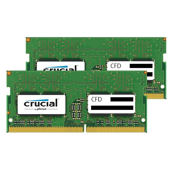 Crucial 新生活 W4N2400CM-8G SODIMM DDR4 PC4-19200 2枚組 8GB 名入れ無料 ノート用メモリ