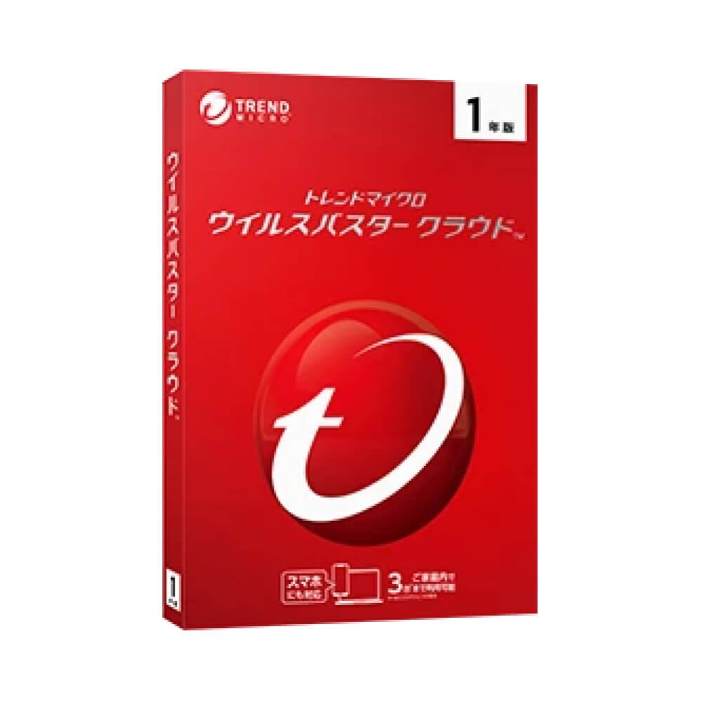 トレンドマイクロ ウイルスバスター クラウド 1年版 PKG セキュリティソフト 【66%OFF!】