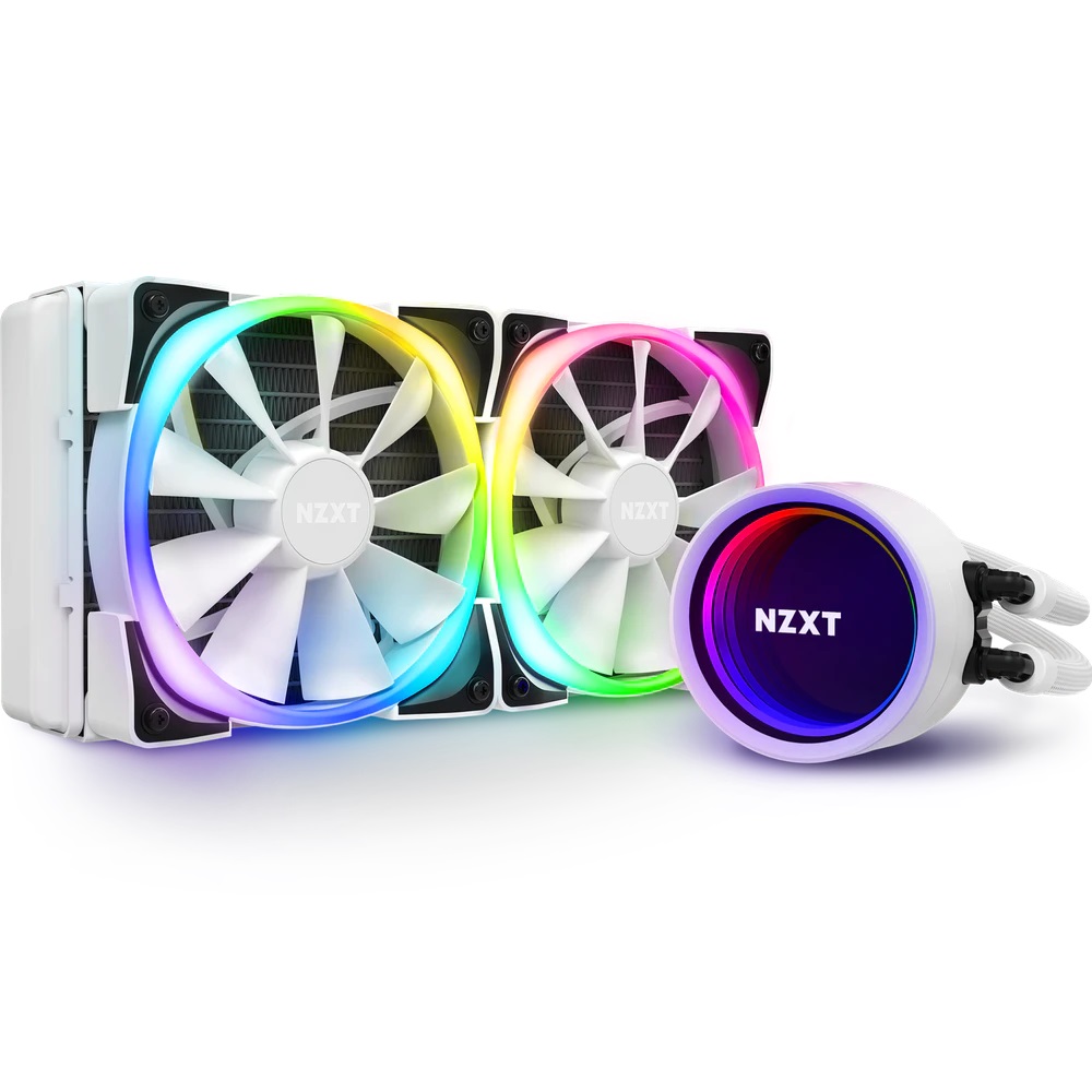 Nzxt Kraken X53 Rgb White Rl Krx53 Rw Kraken Xシリーズ 240mm簡略水冷エアコン 白色模型 Glentreeacademy Com