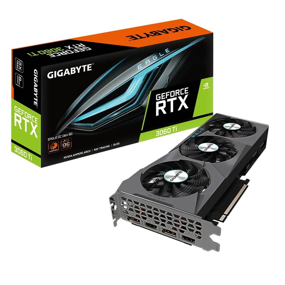 GIGABYTE GeForce RTX 3060 Ti EAGLE OC D6X 8G GV-N306TXEAGLE OC-8GD