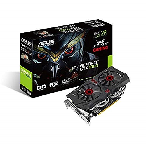 ASUS R.O.G. STRIXシリーズ NVIDIA GeForce GTX1060搭載ビデオカード オーバークロック メモリ6GB STRIX-GTX1060-DC2O6G｜GOODWOODS 44,824円