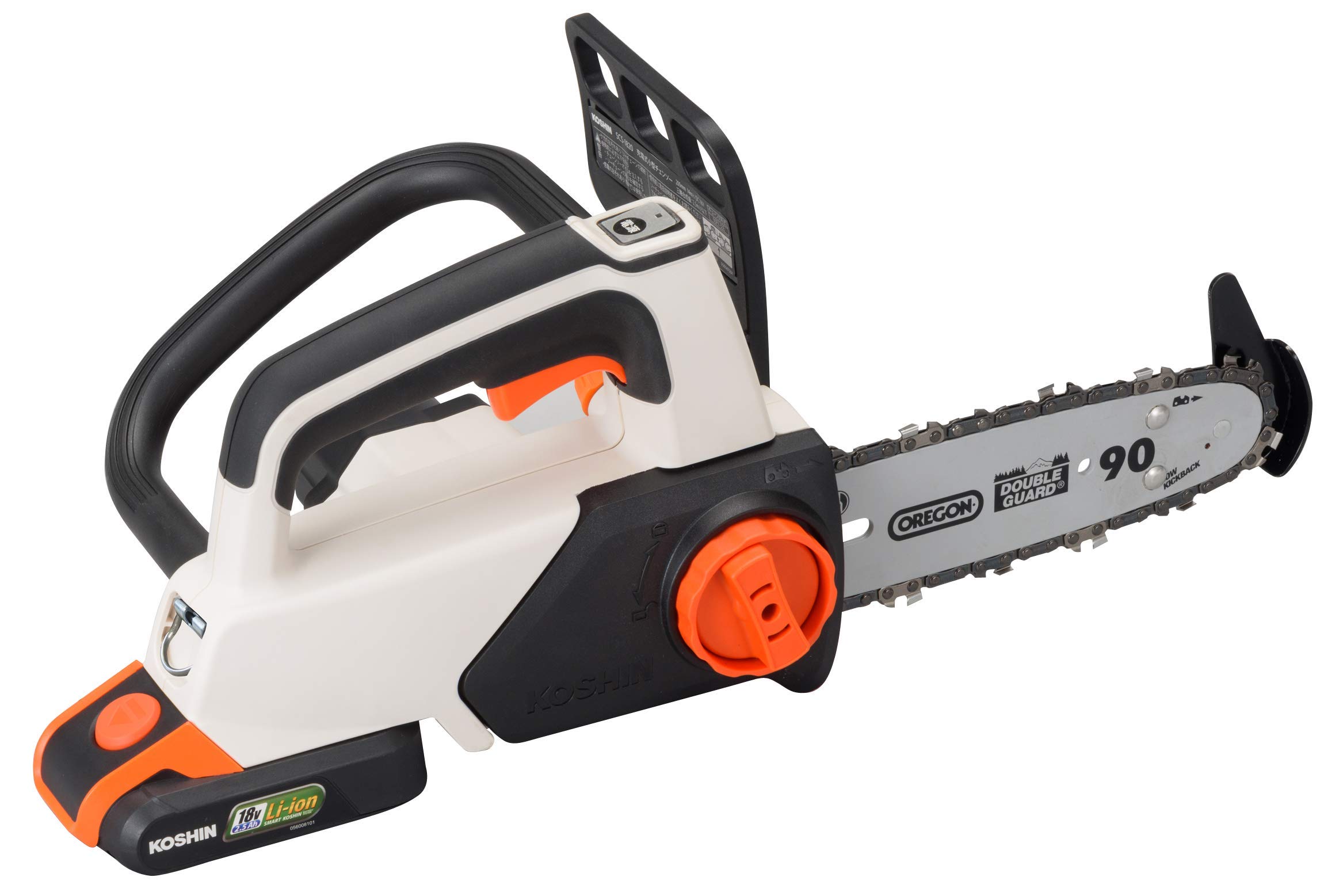 工進(KOSHIN) 18V 2.0Ah 申し受ける式 小型 チェンソー SCS-18N 枝打ち 枝切り 切り調える 軽さ パウダーコンパクト 蓄電池・申し受ける器別売