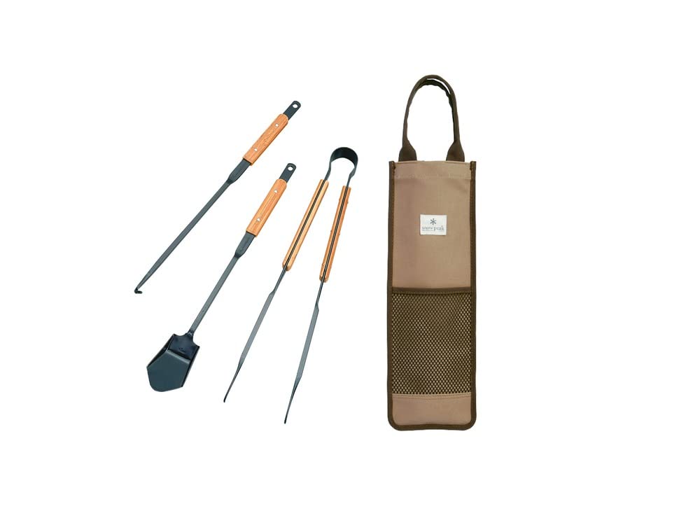 楽天市場】 スノーピーク(snow peak) 焚火ツールセットPRO N-024