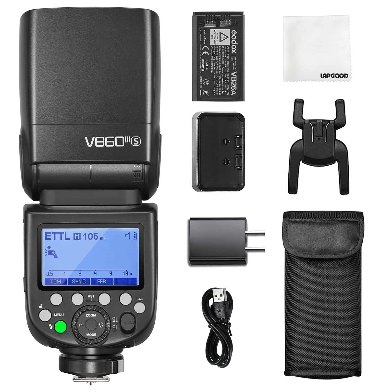 GODOX定め事代わりになる店GODOX V860III-S ソニー用写真機閃光電球 TTL HSS 1/8000s 高速道路同期調整 明るさ調節する能力のある 1.5s再利用 2600mAh大静電容量 Sonyソニー 一眼二眼レフ写真機用