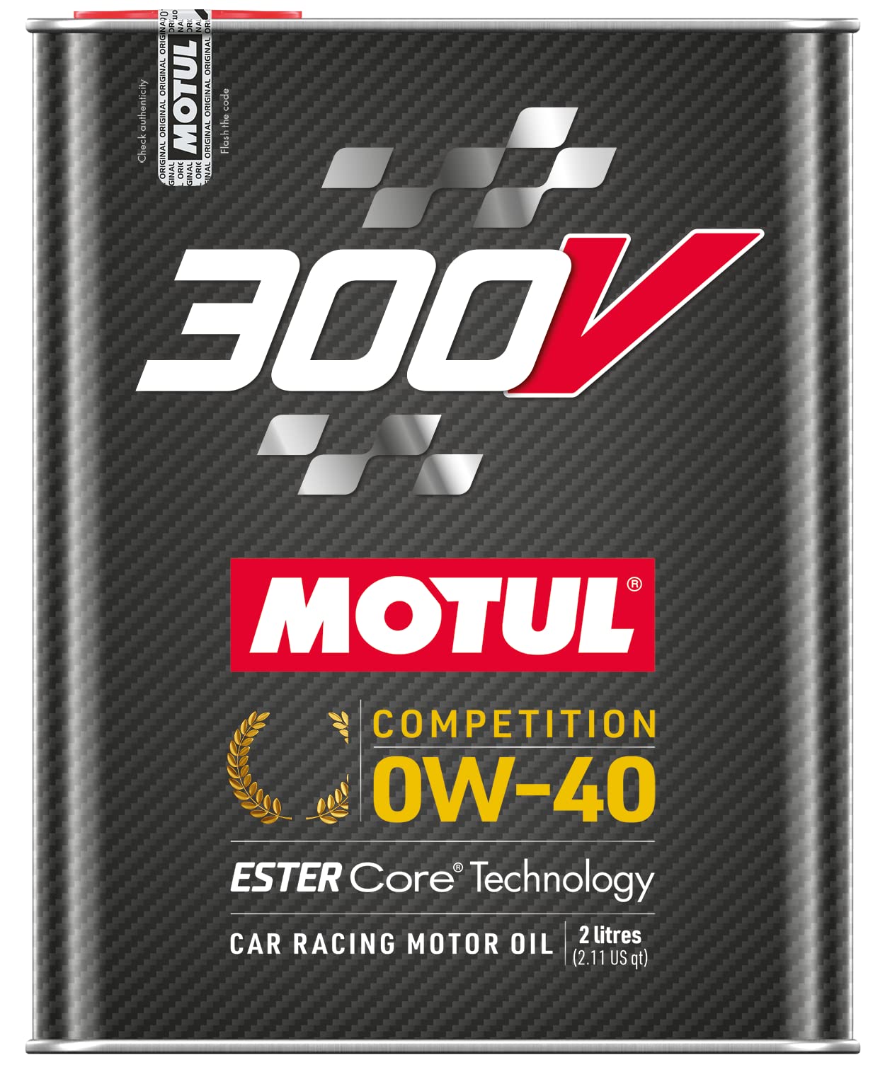 MOTUL(モチュール) 300V COMPETITION(300V コンペティション)100%化学合成(エステルコア) エンジンオイル 0W-40 2L[正規品]｜GOODWOODS