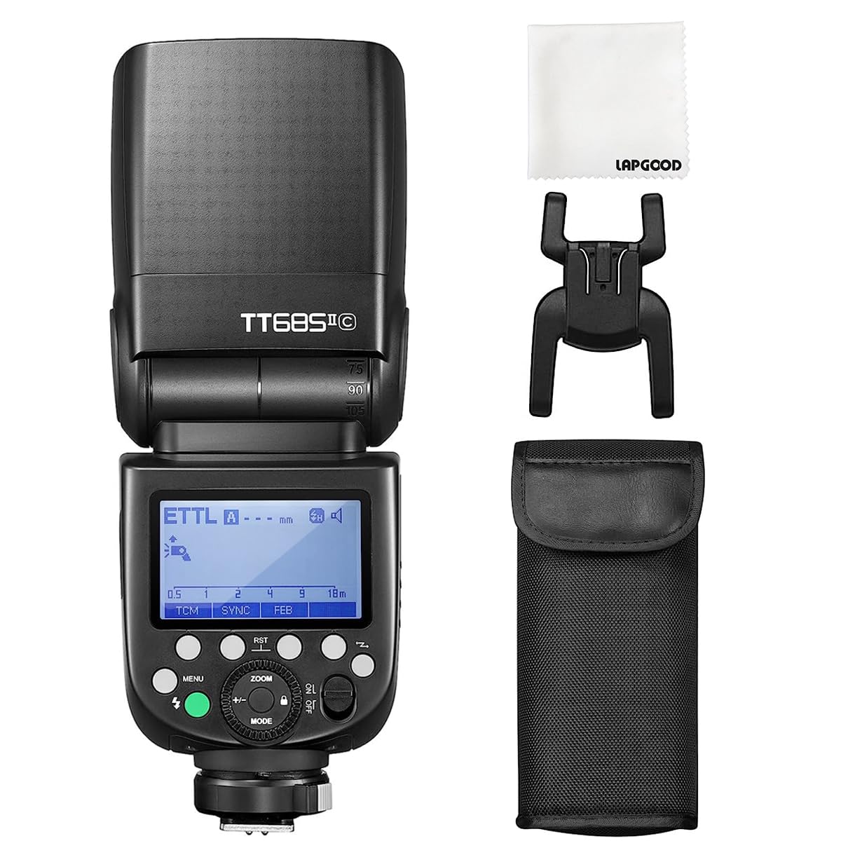 Godox正規代理TT685II-C TTLカメラフラッシュ 1/8000S高速同期 クリップオンストロボ HSS 230フルパワー 2.4GワイヤレスXシステム TCMインスタント変換 クイックリリースロック [並行輸入品]｜GOODWOODS
