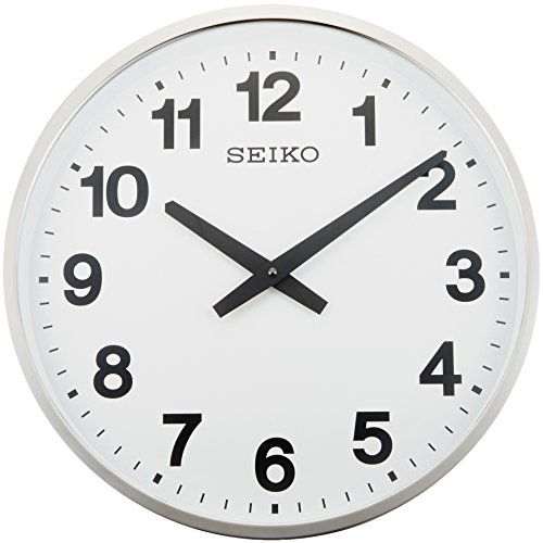 セイコークロック(Seiko Clock) 柱時計 執務室印字機 アナログ 室外 防雨型 金属元素枠 KH411S