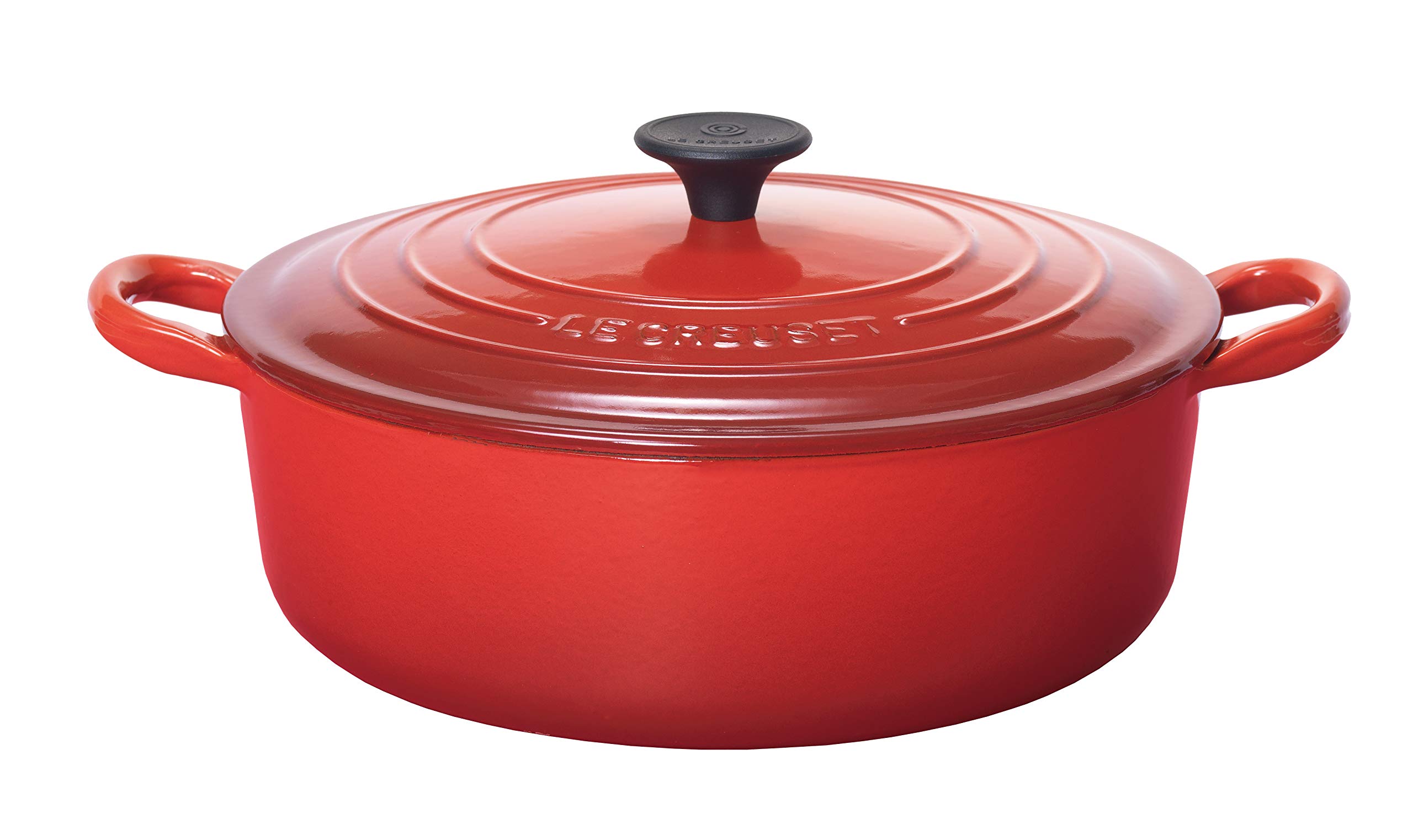 ル・クルーゼ(Le Creuset) 鋳物 ホーロー 鍋 ココット・ジャポネーズ 24 cm チェリーレッド ガス IH オーブン 対応 日本正規販売品