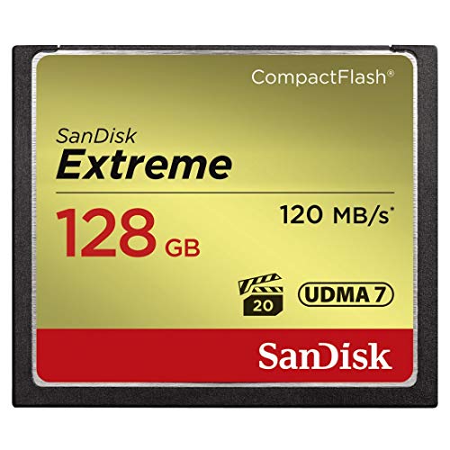 SanDisk ( サンディスク ) 128GB Extreme コンパクトフラッシュカード SDCFXSB-128G-G46 ［ 海外パッケージ ］