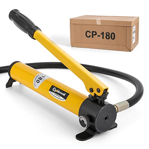 CGOLDENWALL 350竓お手々揚水機 70Mpa手動式油圧揚水機 長さ0.8M導管付き添い人取扱説明書油圧式揚水機 持ち上げ、曲げ、更生させる、切りはなす、リベット締め高、精神的な統合、腐蝕および組み上げる工事、軍事組みたてるなどに