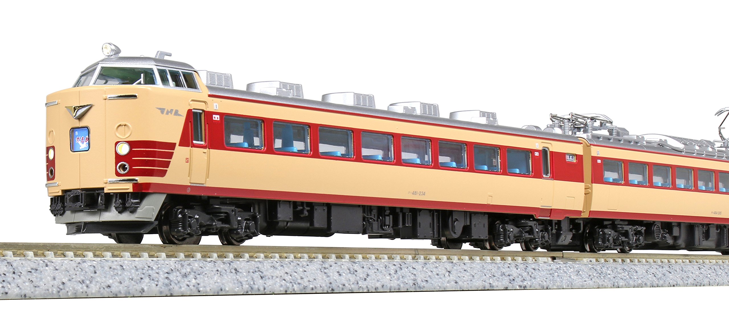KATO プラスチック Nゲージ 485系200番台 6両基本セット 10-1479 鉄道模型 電車 ベージュ|GOODWOODS