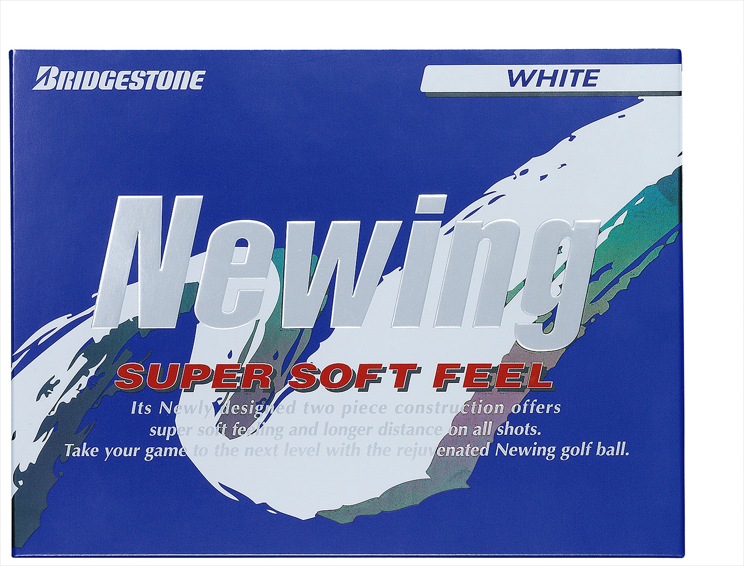 ブリヂストン(BRIDGESTONE) ゴルフどんぶり鉢 ニューイング ニューイング スーパーソフトフィール ユニ一発やる NCWX 白いこと グラデーショナル・ソフトコア