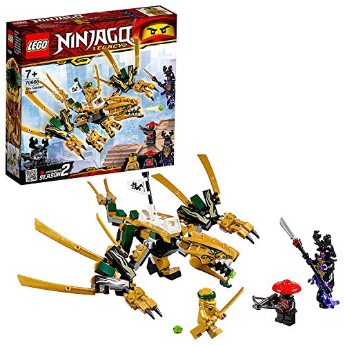 レゴ(LEGO) ニンジャゴー ゴールデン・火竜 70666 立ちはだかる 手あそび 御坊っちゃん