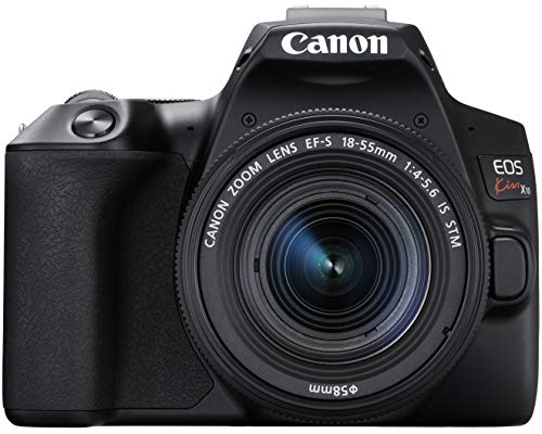 Canon デジタル一眼二眼レフ写真機 EOS Kiss X10 判定基準望遠レンズ一揃いの道具 黒いこと KISSX10BK-1855ISSTMLK