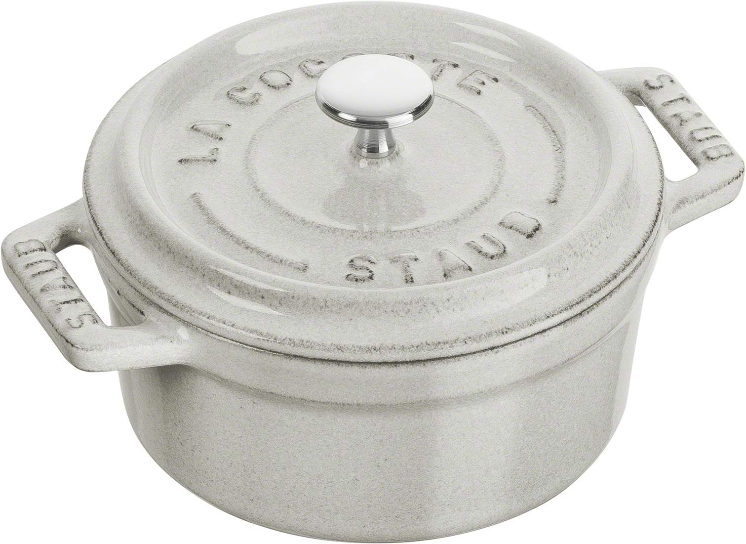 staub ストウブ 「 ミニ ピコ ココット ラウンド カンパーニュ 10糎 」 弱められた 両手 鋳込み ホーロー 鍋 禾穀類携帯電話付き添い人日本置き目売りわたす品 La Cocotte Round 40501-408