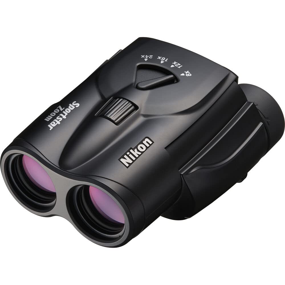 Nikon ズーム双眼鏡 スポーツスターズーム 8-24x25 ポロプリズム式 8-24倍25口径 ブラック Sportstar Zoom SPZ8-24X25BK