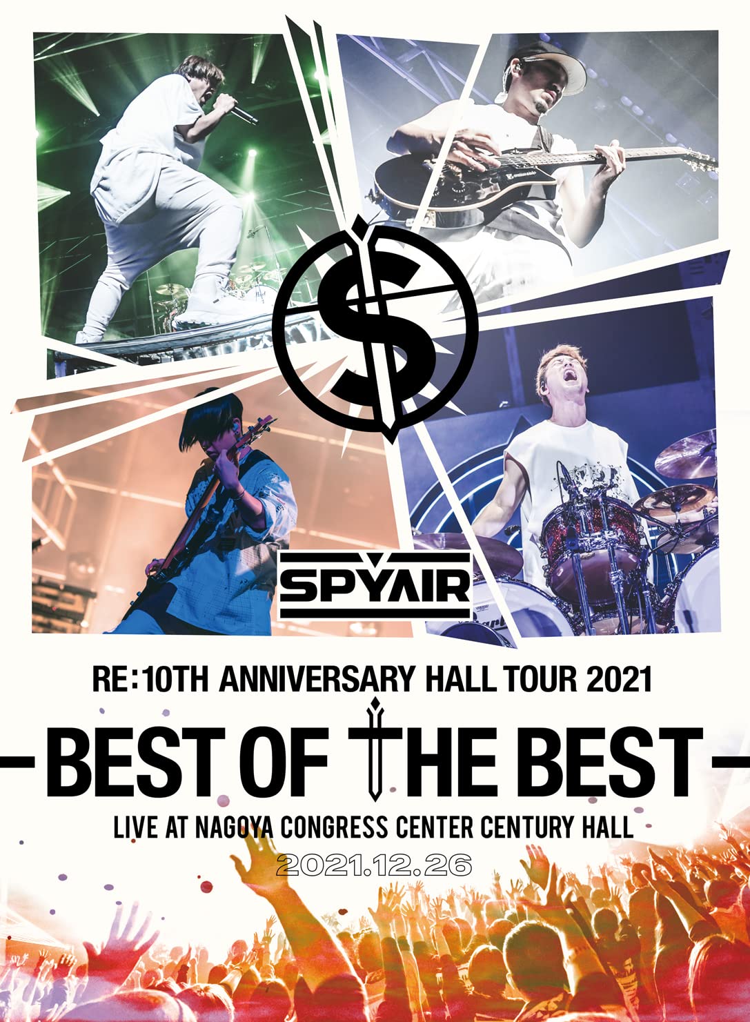 SPYAIR Re:10th Anniversary HALL TOUR 2021-BEST OF THE BEST- (完全生産限定盤) (DVD) (A4トートバッグ付)