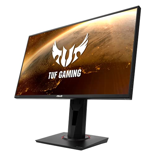 ASUSTek ゲーミングモニター TUF Gaming VG259QR 24.5in/盛りだくさん固定ディスク/IPS/165サイクル/1ms/なおなお書き5相応う/G-Sync compatible/DP,HDMIx2/3年引き受ける