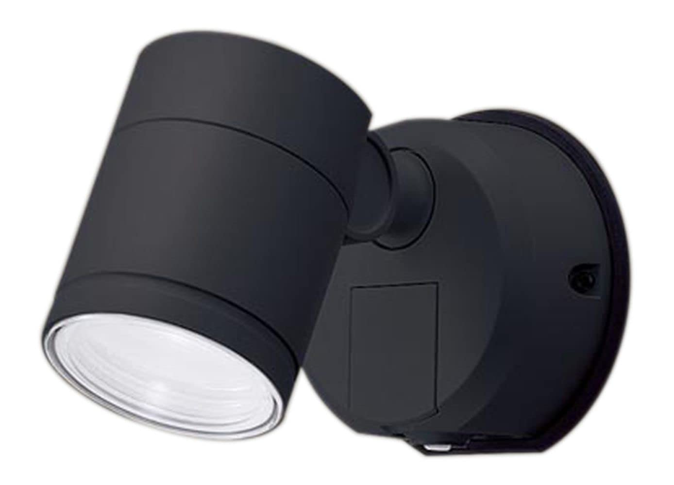パナソニック(Panasonic) 壁直付型 LED 昼白色 エクステリア スポットライト ビーム角24度・集光タイプ LEDフラットランプ交換型・防雨型・FreePa・フラッシュ・ON/OFF型 連続点灯可能 ・明るさセンサ付 LGWC47104CE1