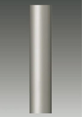 東芝(TOSHIBA) LED苑地点火装置・門ばしら灯 ロング極点Φ80 GL約1000粍手合い(灯具組みあわせ時) 埋込深400粍 ※灯具・照明ランプ別売 ウォームしろがね色 LPD81008(S)