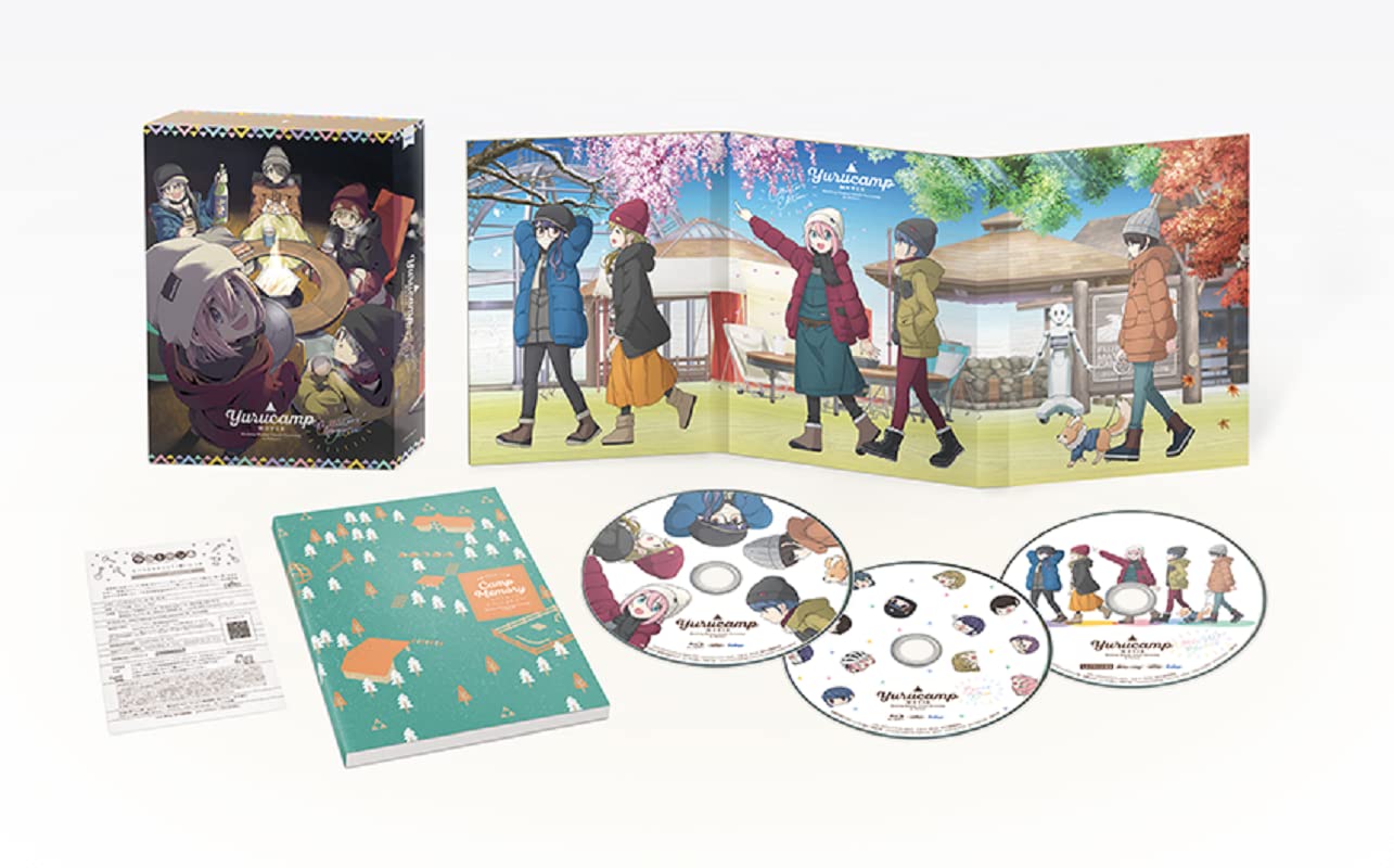 映画『ゆるキャン△』 Blu-ray コレクターズ版(描き下ろしミニキャンパス(なでしこ、リン、千明、あおい、斉藤)付) [Blu-ray]