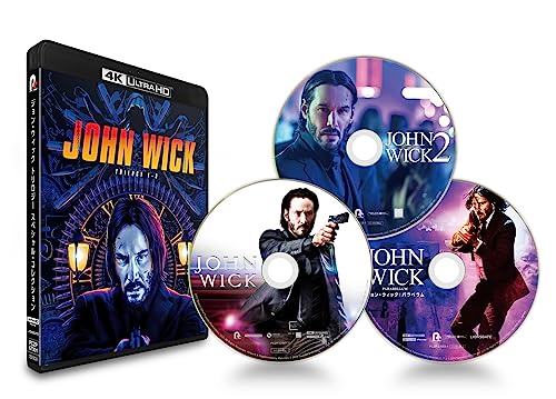 ジョン・ウィック トリロジー 4K ULTRA HD スペシャル・コレクション初回生産限定(特典なし) [Blu-ray]