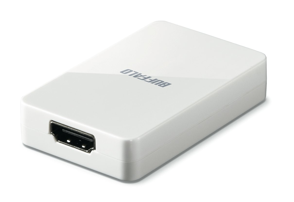 BUFFALO HDMI界面積み上げる USB2.0用 見せびらかす増設アダプタ GX-HDMI/U2