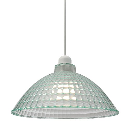 アイリスオーヤマ LEDペンダントライト LED電球セット Lapin ガラス調 Mサイズ クリアグリーン PL8L-E26CG1-G