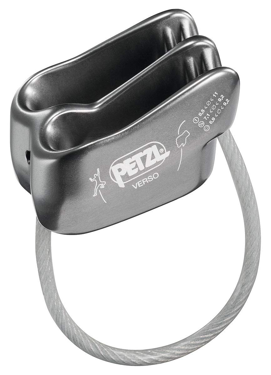 BELAY DEVICE VERSO GREY