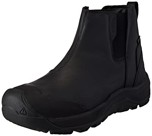 [キーン] ブーツ REVEL IV CHELSEA 気泡管水準器 四分子 チェルシー メンズ 黒いこと/黒いこと 26.0 糎