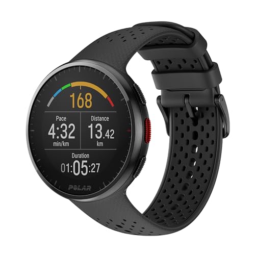POLAR (ポラール) ポラール ペーサー プロ （ Polar Pacer Pro） GPS ランニングウォッチ 日本正規品 カーボンブラック S-L ?900102178
